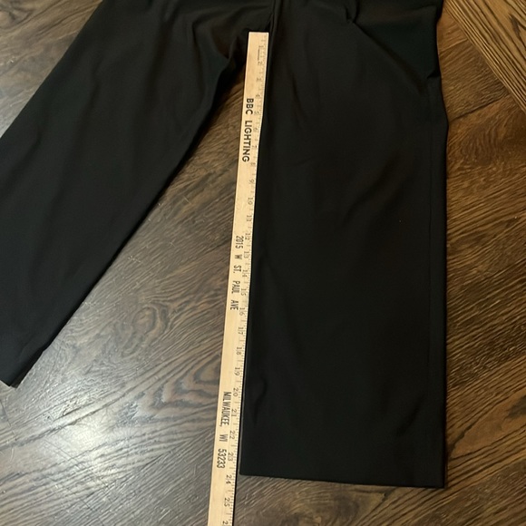 Woman Lululemon 26 wide leg pocket pants stretch city sleek 5 pocket ankle - Picture 9 of 10